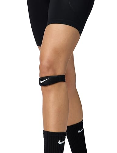 Nike Genouillère rotulienne Unisexe pour Adulte Noir Taille S/M