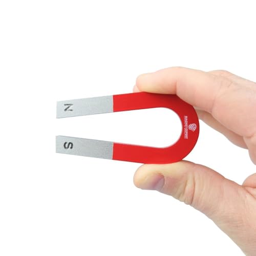 Traditioneller Alnico Hufeisenmagnet Für Wissenschaft, Bildung, Experimente, Schüler und Lehrer - 1kg Zug - 75mm x 39mm x 8mm