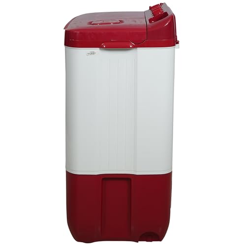 Image of Havells-Lloyd 8 Kg 5 Star Aria Semi-Automatic Top Load Washing Machine With Swift Dry -Detergent Dock -Aqua Balancer,(GLWS805AODDM, Dark Maroon)