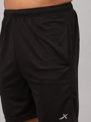 Image of Vector X OMS-158 Mens Solid Pattern Regular Dry Fit Athletic, Running, Gym, Outdoor, Workout Training Light Weight Sports Active Shorts