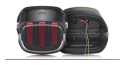 Feu arrière de moto à LED custom avec feu de stop pour Sportster 883 et Dyna FLD