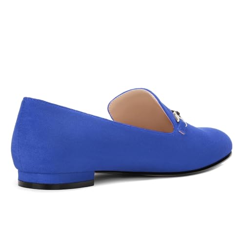 Image of Women's Loafers, Slip On Round Toe Comfortable Flats for Women Dressy and Work, Womens Business Casual Shoes