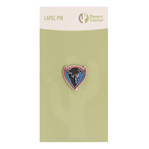 Image of Desert Cactus DePaul University Lapel Pin DPU Blue Demons Made of Metal for Formal Wear, Bag and Hat Jewelry, and Tie Tack (Pin A)