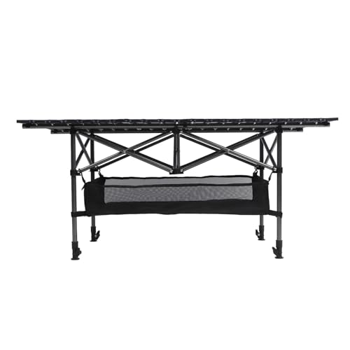 Table réglable en hauteur multifonction avec design compact - 4