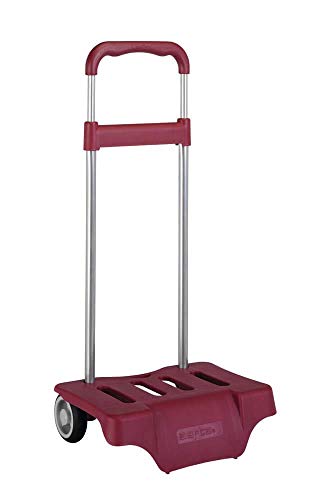 Preisvergleich Produktbild Safta Trolley für Schulrucksäcke, faltbar, leicht, widerstandsfähig mit ausziehbarem Griff und Rädern