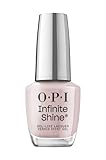 OPI Infinite Shine Long-Wear Soft Crème Finish Opaque Beige Nail Polish, Up to 11 days of wear & Gel-Like Shine, Don't Bossa Nova Me Around, 0.5 fl oz