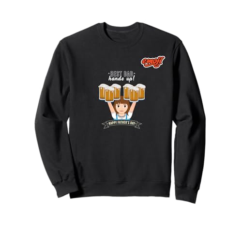 Image of best dad happy father´s day Beer mugs Sweatshirt