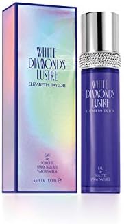 ELIZABETH TAYLOR White Diamonds Luster Eau De Toilette Spray, 3.3 Ounce