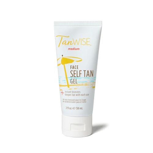 Tanwise Self-Tanning Face Gel, 2 Fluid ounce