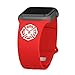 Affinity Bands Fire Fighter First Responders Silicone Sport Band compatible with Apple Watch (42/44/45mm Red)