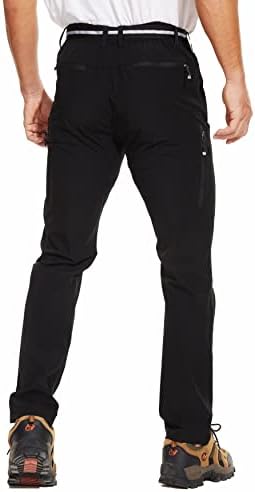 Omnis Uomo Pantaloni Da Trekking Da Uomo, Impermeabili, Con Cerniera Pantaloni Trekking Uomo Estivi - Foto 9