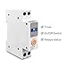 CWCKDJDH 63A Smart Switch Energy Meter Kwh Metering Monitoring Circuit Breaker Timer Relay MCB Smartlife 1P+N