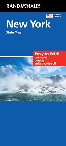 Rand McNally Easy to Fold: New York State Laminated Map