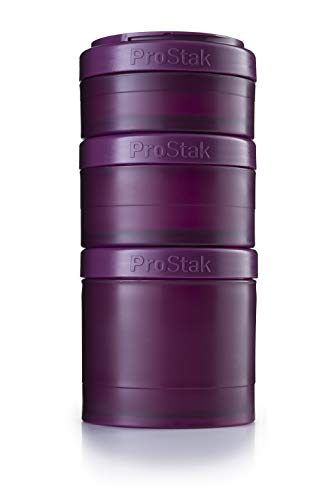 BlenderBottle C01735 GO STAK ProStak Twist n' Lock Storage Jars Expansion 3-Pak