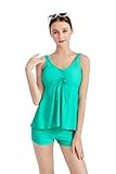 Ternbay Mode Frauen Badeanzug Zweiteilige Badeanzüge für Mädchen Mint Green M