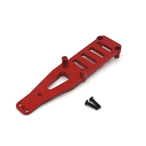 Kit dalle plancher métallique WLtoys 12428 124006 pour voiture buggy RC rouge