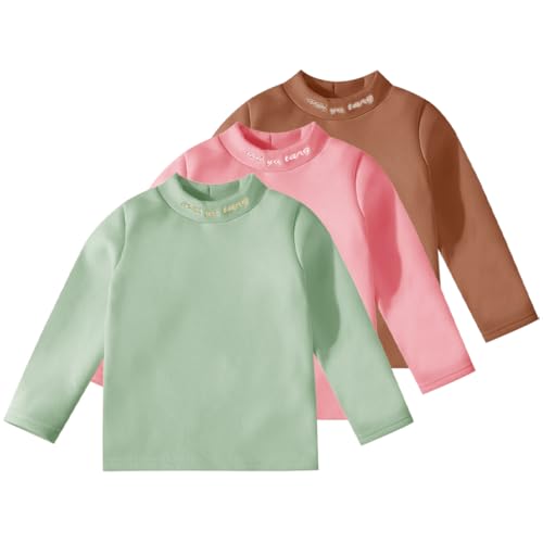Maillot de corps thermique enfant doublé polaire t-shirt manches longues hiver 1-11 ans