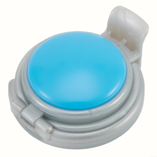 Cubierta de sellado de bomba y vertido para latas carbonatadas estándar de 12 onzas para preservar el dióxido de carbono y mantener la presión (azul)