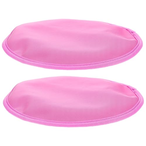 VALICLUD Breastfeeding 2pcs Washable Oil Breast Pads Reusable Nursing Pads Soft Comfortable Mat Leakproof Pack