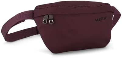 Merrell Stratos Mid Size Belt Bag, Crossbody Waist Pack for Travel, Hiking & Everyday