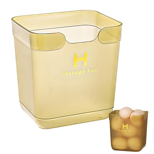 Latas De Almacenamiento Con Tapa Hermética - Storage CAN Con Tapa Hermética | Piezas De Cajones De Almacenamiento Apilables | Artículos Para El Baño, Maquillaje, Lavandería, Despensa Y Cocina