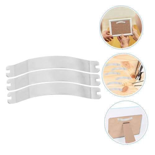 Image of 100pcs Picture Frame Backing Clips Spring Clips for Secure Photo Hanging and Framing Easy to Install Picture Mounting Hardware