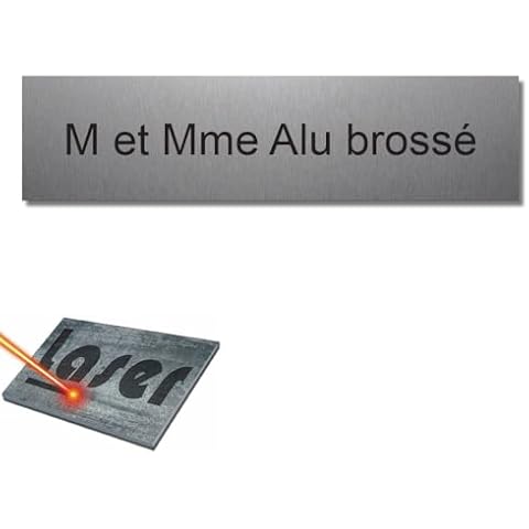 Plaque gravée Mygoodprice 10x2,5cm Cover