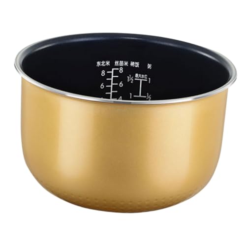 Ipetboom Revestimiento Interior para Olla Arrocera de Antiadherente Accesorio para Cocina Eléctrica Capacidad para Arroz y Repostería