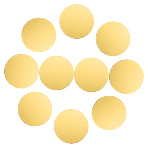 DINHEAROM Thickened Paper Cake Boards 20pcs Cake Placemats for Birthday Wedding Party Baking Supplies