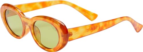 I-SEA Women's Sunglasses - Jagger (HONEY TORT/GREEN POLARIZED)2