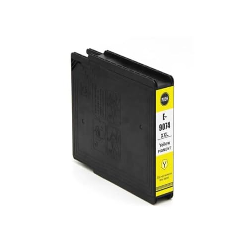 Cartouche T9074 jaune résolvant les problèmes de décoloration sur WF-6590DWF