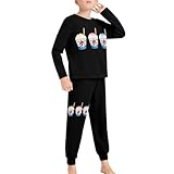 [BFLCWM] パジャマ キッズ 3種類のかき氷 男の子 長袖 長ズボン 子供服 パジャマセット 上下セット 柔らかい 可愛い おしゃれ カジュアル ルームウェア 四季通用 部屋着