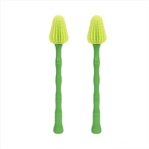 Cepillo de dientes para perro, cerdas suaves, doble cabeza para limpieza de dientes, cuidado suave de las encías, uso diario y viajes, ideal para todos los perros (amarillo, 2 unidades)