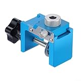 Morsetto di posizionamento verticale per installazione precisa del dispositivo di rimbalzo del gabinetto con scala regolabile per spessore del bordo da 10 mm a 40 mm (A)