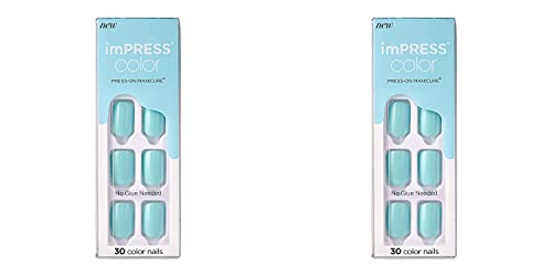 imPRESS Color Press-on Manicure - Mint To Be Set of 2