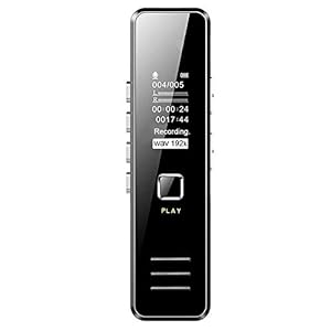 Voice Recorder, Oplaadbare, On-Camera Video LightsDigitale Audio Sound Voice Recorder Dictaphone Mp3-speler USB Sound…