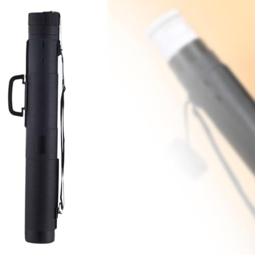 Tachiuwa Extendable Poster Tube Poster Carrying Case with Shoulder Strap Carry Case Drawing Tube Scroll Holder for Scroll Blueprint
