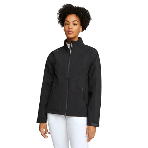 Puma Golf Women's DRYLBL Rain Jacket, Puma Black, XL