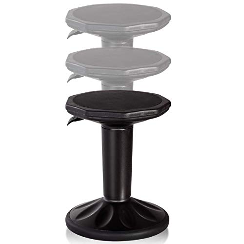 Image of Casart Wobble Adjustable-Height Chair Active Learning Stool Sitting Balance Chair for Office Stand Up Desk