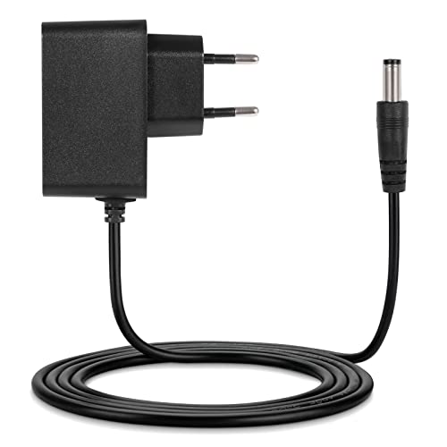 Adaptador de alimentación de repuesto de Aukru de 12 V, cable cargador para sintetizador Yamaha MOX6 MOX8, teclado midi electrónico digital PSR-270, piano, piano digital, batería, teclado de piano