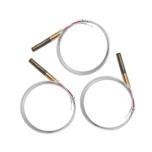 Kicofyee 36\'\' 750mv Thermopile Generators for Fireplace Gas Ovens/Grills/Boilers/Water Heaters Frying Furnace 750â„ƒ Millivolt Thermocouple