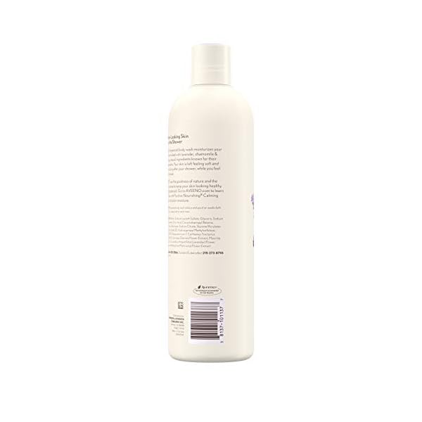 Aveeno-Positively-Nourishing-Calming-Body-Wash-with-Lavender-Chamomile-Ylang-Ylang-Lightly-Scented-Daily-Moisturizing-Body-Cleanser-to-Soothe-Relax-16-fl-oz Aveeno Positively Nourishing Calming Body Wash with Lavender, Chamomile & Ylang-Ylang, Lightly Scented Daily Moisturizing Body Cleanser to Soothe & Relax, 16 fl. oz