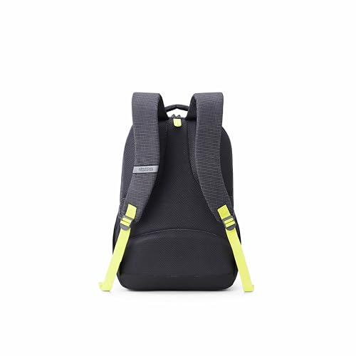 Image of American Tourister Uni-Prim | 32 Ltrs | 3 Compartments | Bottle Pocket | Ergonomic Padded Back Panel & Shoulder Straps | School Backpack for Boys & Girls | 1 Year International Warranty | Black