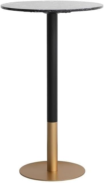 Elegant Decor Modern Home Decorative 23 inch Pub Table in Black