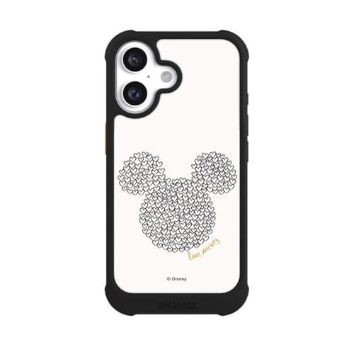 Coque iPhone 16 MagSafe Mickey noire pour protéger votre téléphone