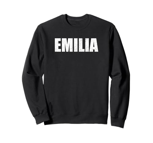 Emilia First Name personalized retro Emilia Sweatshirt