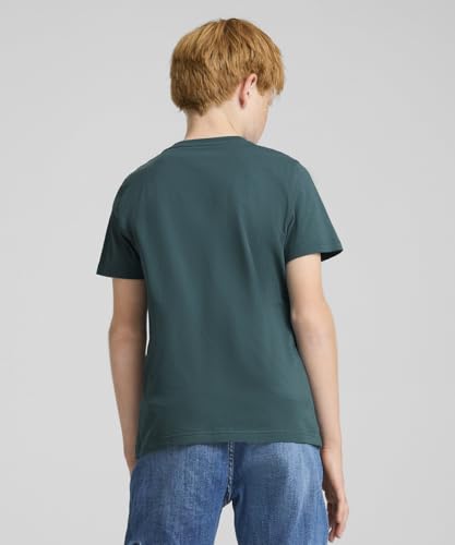 Image of Puma Boy's Graphic Print Regular Fit T-Shirt