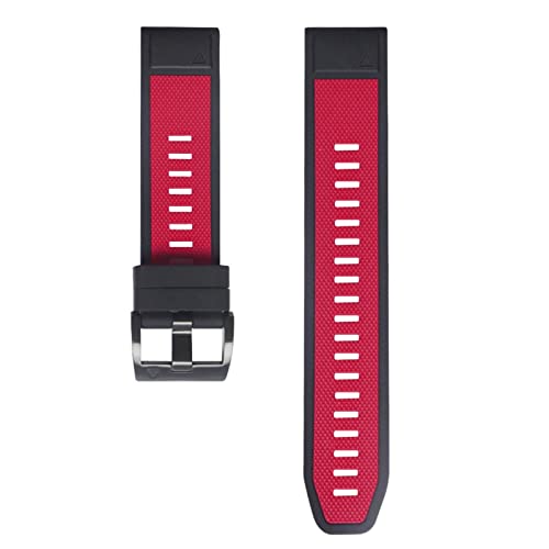 Bracelet de montre en silicone anti-irritation pour Garmin Fenix 3HR