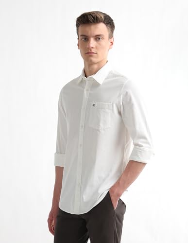 Image of Arrow Sport Men's Chelsea Slim Fit Corduroy Shirt