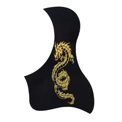 Folk Guitar Scratch Plate Acoustic Guitar Body Protection Panel, Self-Adhesive Pickguard Guitar Parts & Accessories(Type-3)